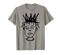 Urban Crown Graffiti Art, Streetwear, Expresivo, Drip Ink Camiseta