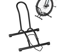 Urban Deco Soporte Bicicleta Suelo, Soporte para Aparcar Aparcamiento para Bicis de Suelo, Caballete Bicicleta Interior y Exterior