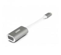Urban Factory Adaptador USB-C a VGA Gris