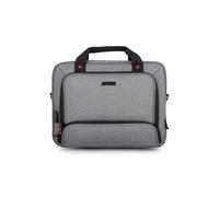 URBAN FACTORY Bolsa para laptop MTE15UF - 15.6 '' - Puerto y cable USB para teléfonos inteligentes y tabletas - Gris brezo