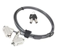 Urban Factory CRS02UF cable antirrobo Negro 2 m