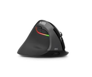 Urban Factory Ergo Pro Sans Fil Vertical pour gaucher Noir
