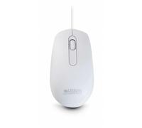 Urban Factory Ratón FREE CMW02UF Óptico Ambidextro USB tipo A 1200 DPI Blanco