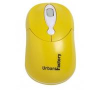 Urban Factory Loco ratón USB 800 dpi - Amarillo