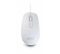 Urban Factory Ratón FREE CMW02UF Óptico Ambidextro USB tipo A 1200 DPI Blanco