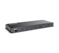 Urban Factory - TCD49UF hub de interfaz USB Tipo C 10000 Mbit/s Negro