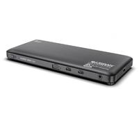 Urban Factory TCD49UF Hub USB-C Docking Station 13 Puertos con 100W PD, 4K 120Hz, HDMI, DisplayPort, Gigabit Ethernet, Negro