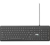 Urban Factory Teclado con Cable USB-A/C Eco-Friendly