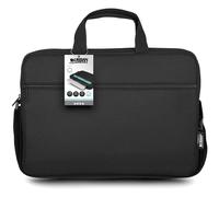 URBAN FACTORY TLS14UF Estuche para portátil de 13 '' / 14 '' - Soporte para documentos integrado - Nylon 600d repelente al agua