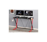 Urban Factory - WED75UF escritorio para ordenador Negro, Rojo