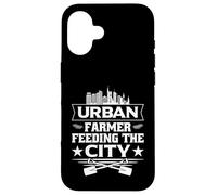 Urban Farmer Feeding The City Carcasa para iPhone 16