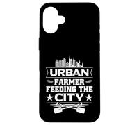 Urban Farmer Feeding The City Carcasa para iPhone 16 Plus