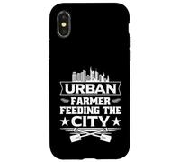 Urban Farmer Feeding The City Carcasa para iPhone X/XS