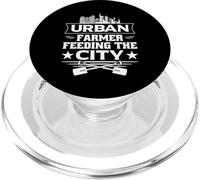 Urban Farmer Feeding The City PopSockets PopGrip para MagSafe