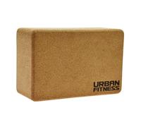 Urban Fitness Bloque de corcho para yoga, ladrillo natural de yoga para equilibrar, estirar, pilates, soporte ecológico, herramienta de estabilidad, ayuda a la movilidad