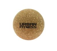 Urban Fitness Bola de masaje de corcho de 8 cm, bola de terapia de punto de activación de corcho natural para movilidad, recuperación muscular, alivio de tejido profundo, herramienta de masaje de