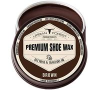 URBAN FOREST Cera para Zapatos marrón con Cera de Abejas y Aceite de Aguacate | Cuidado del Cuero de los Zapatos como Cera impermeabilizante | Cuidado y Limpieza de los Zapatos 150ml