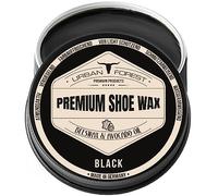 URBAN FOREST Cera para Zapatos Negra con Cera de Abejas y Aceite de Aguacate | Cuidado del Cuero de los Zapatos como Cera impermeabilizante | Cuidado y Limpieza de los Zapatos 150ml