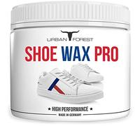 URBAN FOREST Crema de zapatos incolora para el cuidado profesional del calzado y la limpieza de zapatos | Limpiador de zapatos para cuero y piel sintética | Cuidado fácil con Shoe Wax Pro, tamaño: 250