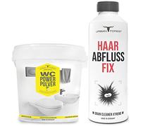 Urban Forest Sparset - Limpiador de tuberías y limpiador de espuma para inodoro