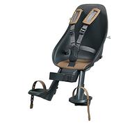 Urban Iki Front Asiento de Bicicleta, Unisex, Bincho Black Kurumi Brown, Talla única