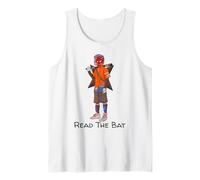 Urban Japanese Anime Devil Masked Read The Bat Warrior Camiseta sin Mangas