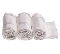 Urban Kanga Paños Muselinas Bebe Algodón 70 X 70 cm Gasas de Algodón Pack de 3 (Grey Kanga)