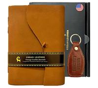 URBAN LEATHER Diario de Cuero Vintage Para Mujer, Regalo Hecho a Mano Para Artistas, Cuaderno de Dibujo, Bocetos, Viajes, Escritura, Papel Sin Rayas