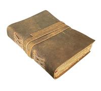 URBAN LEATHER Diario Medieval Rústico Vintage De 7 Pulgadas, Páginas Antiguas Con Bordes De Cubierta Para Hombres Y Mujeres, Cuaderno De Dibujo De Artista, Cuaderno De Escritura De Viaje Para Él Y