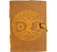 URBAN LEATHER Libro De Cuero Árbol De La Vida Bala Diario Para Hombres Mujeres, Dibujo De Dibujo De Manualidades Cuaderno De Recortes Cuaderno De Escritura Para Sus Historias De Viaje