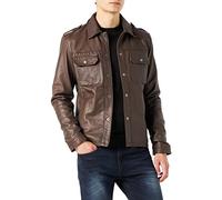 URBAN LEATHER Ur-400 58 Ladies Chaqueta, Breaker, Talla : 5X-Large, marrón, 5XL para Hombre