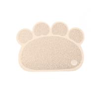 Urban living Alfombra PVC Antipolvo Dog & KATS Forma Pata Beige 60X45CM