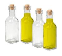 Urban Living CONSERVATION LOS MINIS BOTELLA DE VIDRIO CON TAPA DE CORTO 180ML