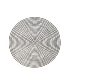 Urban Living SUNNYDAYS Le FARNIENTE - Alfombra Redonda MOLTO D160 cm, Exterior e Interior, Color Marfil