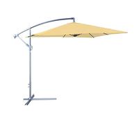 Urban Living SUNNYDAYS - Parasol cuadrado (250 x 250 cm, 180 gramo), beige, NORMAL