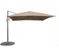 Urban Living SUNNYDAYS - Parasol, diseño cuadrado (300 x 300 cm), color blanco, marrón, NORMAL