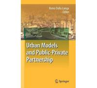 Urban Models and Public-Private Partnership (Tapa dura)