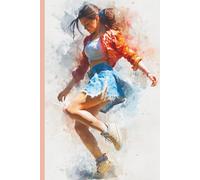 Urban Moves: A Dance Notebook: Lined Journal with Watercolour Street Dance Vibes | 120 Pages | Creative Gift for Teens, Dancers & Art Lovers