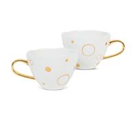 URBAN NATURE CULTURE 2 Tazas Good Morning oro Special Edition Circle Gold