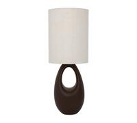 URBAN NATURE CULTURE Lámpara de mesa Re-discover L 60 cm Caraf-naturalal (brown-white)