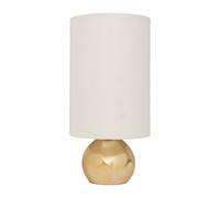 URBAN NATURE CULTURE Lámpara de mesa Suki Ø22.5x43 cm Gold-white