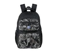 Urban Oxford Dream Tech - Mochila escolar (2 cámaras, 13-16", poliéster reciclado, bolsillo reflectante, pies protectores (44 x 32 x 18 cm)