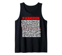 Urban Parcour Parkour Freerunner Atajo de Principio a Fin Camiseta sin Mangas