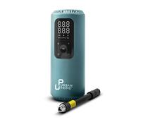 Urban Prime Portable Electric Air Compressor XP - Compresor portátil para bicicletas, motos, scooters, balones, con sensor de presión, luz LED integrada, 150 PSI, 2x1.200 mAh