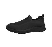 Urban Sporty - Calcetín de punto para hombre, con plataforma acolchada gruesa, sin cordones, para gimnasio, trotar, pasear por la ciudad, uso diario, Black, 41 1/3 EU