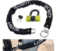 URBAN U75+10.120L Candado Antirrobo Mini U 18 mm Alta Seguridad Homologado Sra y cadena lazo 10 mm, 18
