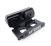 URBAN UR400 Soporte de Transporte para Candado Disco UR10, UR14S y 999 | Para Barras No Desmontables | Montaje por Compresión | Acero Negro con Sistema Antivibración