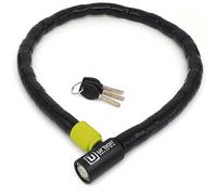 URBAN UR5170 Candado Moto y Bicicleta, Cable de Acero Reforzado con Blindaje Articulado Muy Flexible Fácil de Llevar, Cerradura Alta Seguridad, Antirrobo Moto Bici Eléctrica Scooter Patinete, 170cm