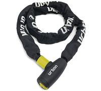 urban XK170 Candado Bicicleta Antirrobo, Cadena 170cm de ø8mm Acero Endurecido Cerradura Alta Seguridad, Más Longitud Más Opciones Fijación, Antirasguños, Antirobo Versátil para Bici, Moto o Scooter