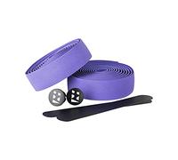 URBAN ZWEIRAD Cinta para manillar de bicicletas - Violeta/púrpura - con franja autoadhesiva al dorso, bandas adicionales y tapas laterales para una óptima fijación (Violeta/púrpura)